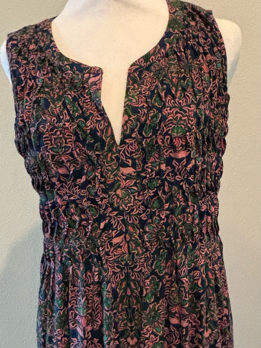 J. Jill pretty knit sleeveless dress size medium